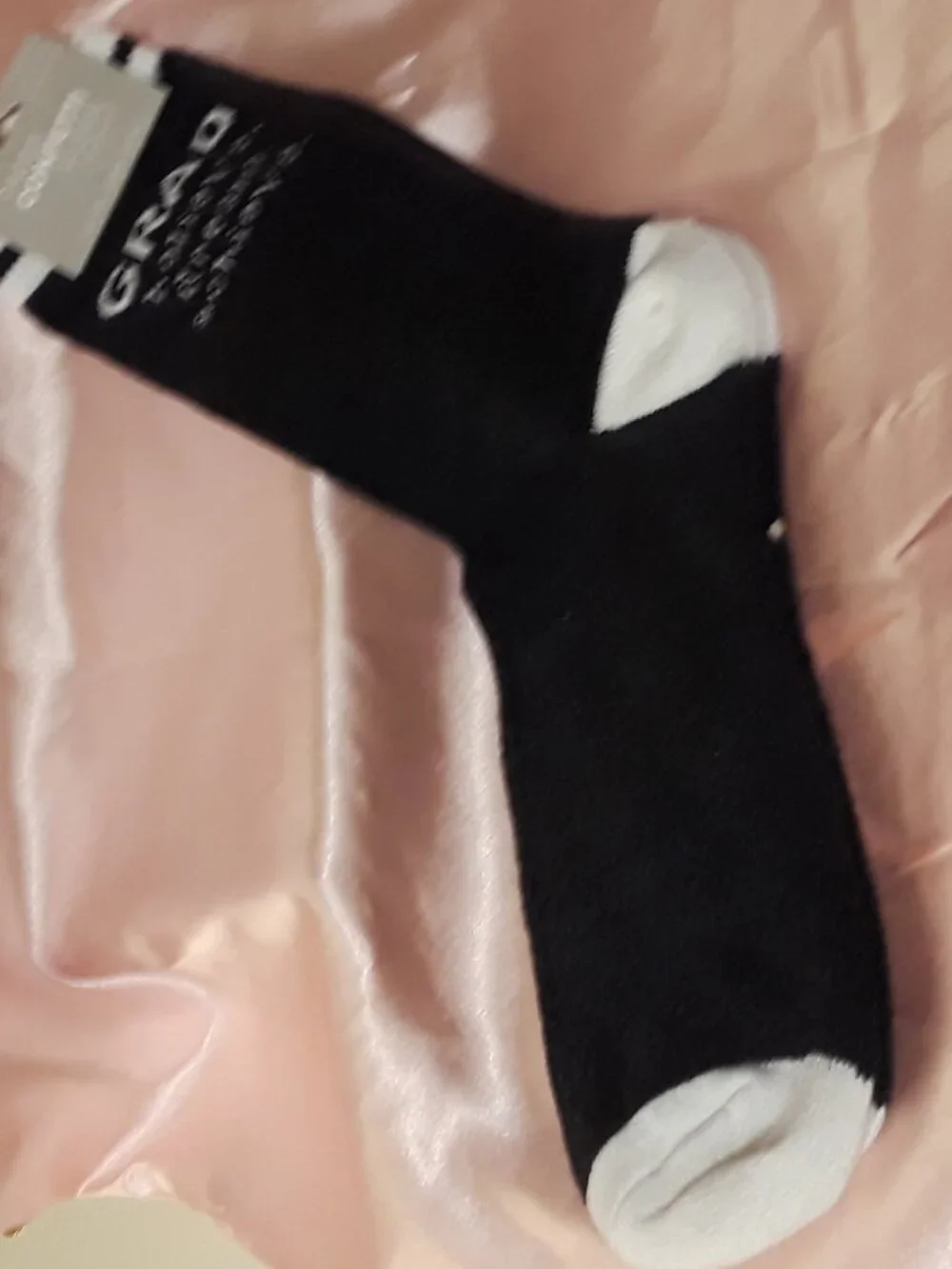 Graduation Crew Socks Ladies/Unisex Poly/Wool NWT GRAD Believe Dream Achieve